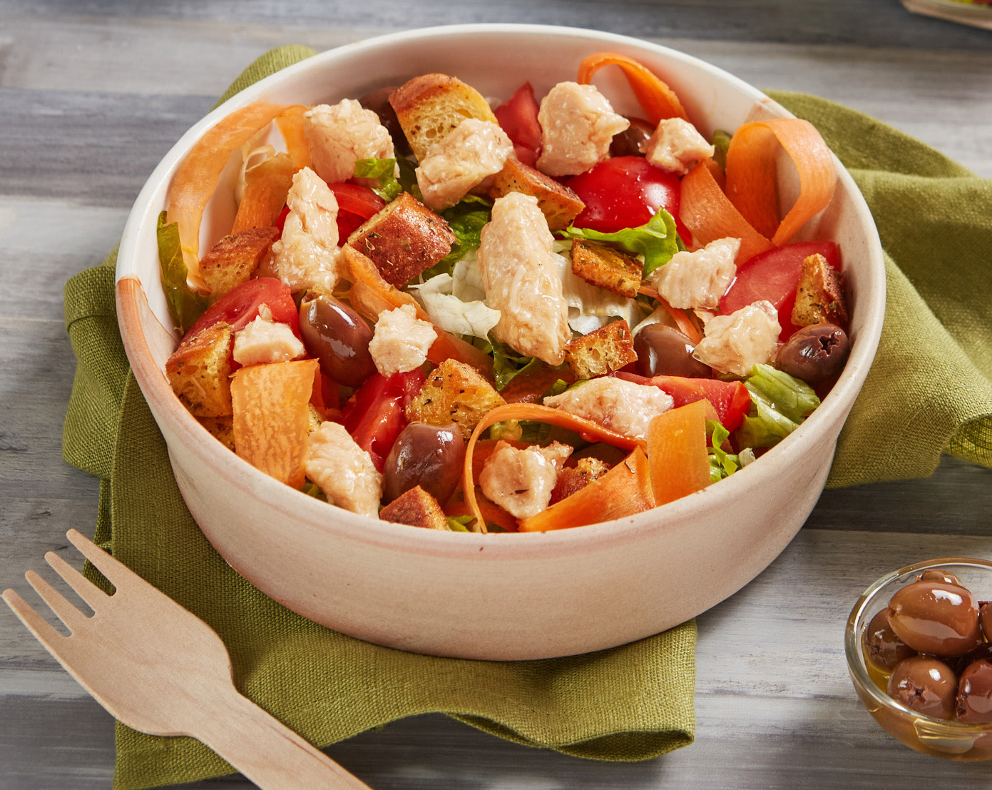 Bowl estiva con leggera di pollo